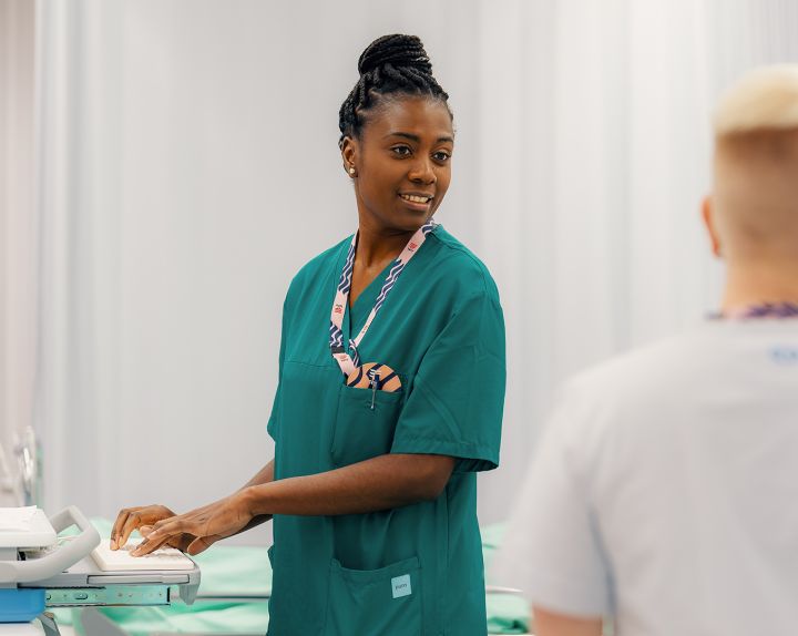 Nurses at work